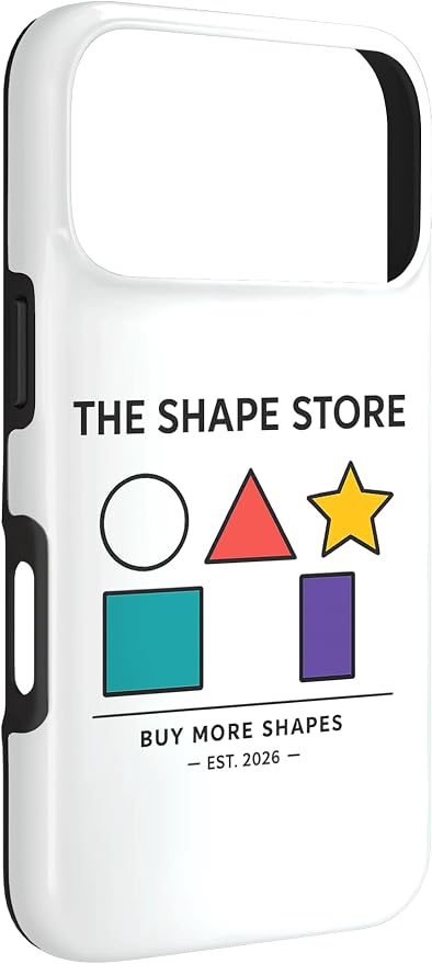 The Shape Store Funny Viral Meme from 2026 AI Humor Case for iPhone 17 Pro - Image 3