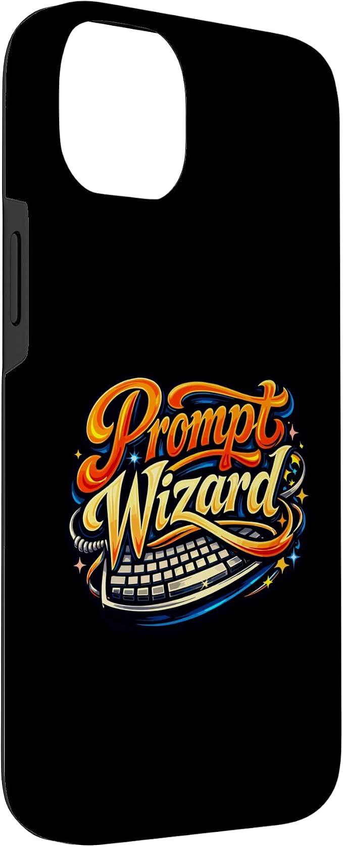 Prompt Wizard AI Retro Keyboard Case for iPhone 14 Plus - Image 3