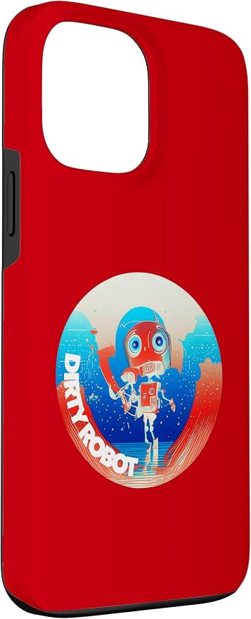 Dirty Robot my computer friend brand AI computing code cobot Case for iPhone 13 Pro Max - Image 3