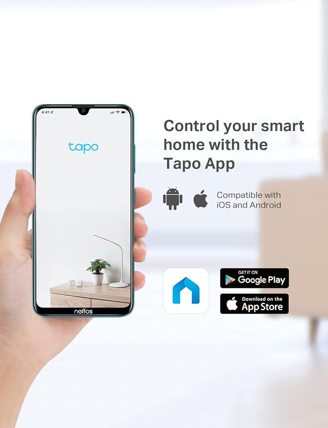 TP-Link Tapo 1080P Indoor Security Camera for Baby Monitor, Dog Camera w/Motion Detection, 2-Way Audio Siren, Night Vision, Cloud & SD Card Storage, Works w/Alexa & Google Home (Tapo C100) - Image 7