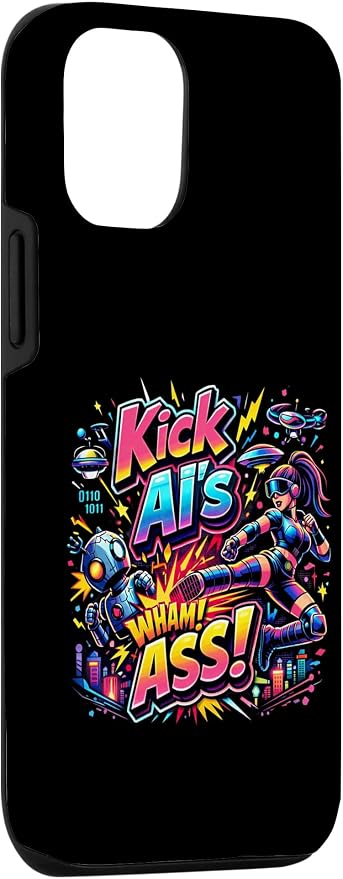 Tech Human vs AI Case for iPhone 12/12 Pro - Image 3