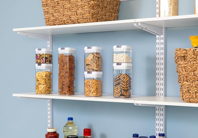 Organized Living freedomRail Wood Shelf, 36-inch x 14-inch - White - Image 4