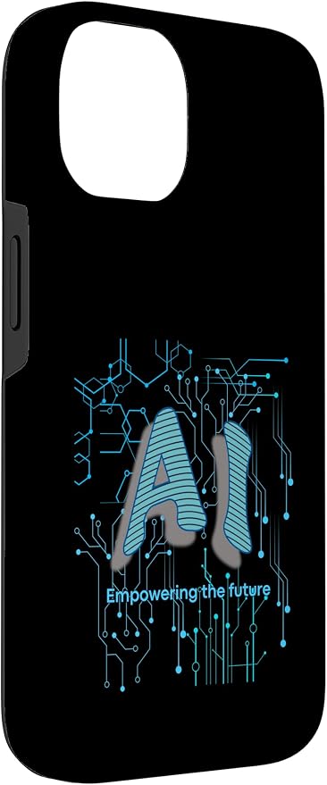 AI Circuit Board Tech Design for programmers & Engineers Case for iPhone 14 - Image 3