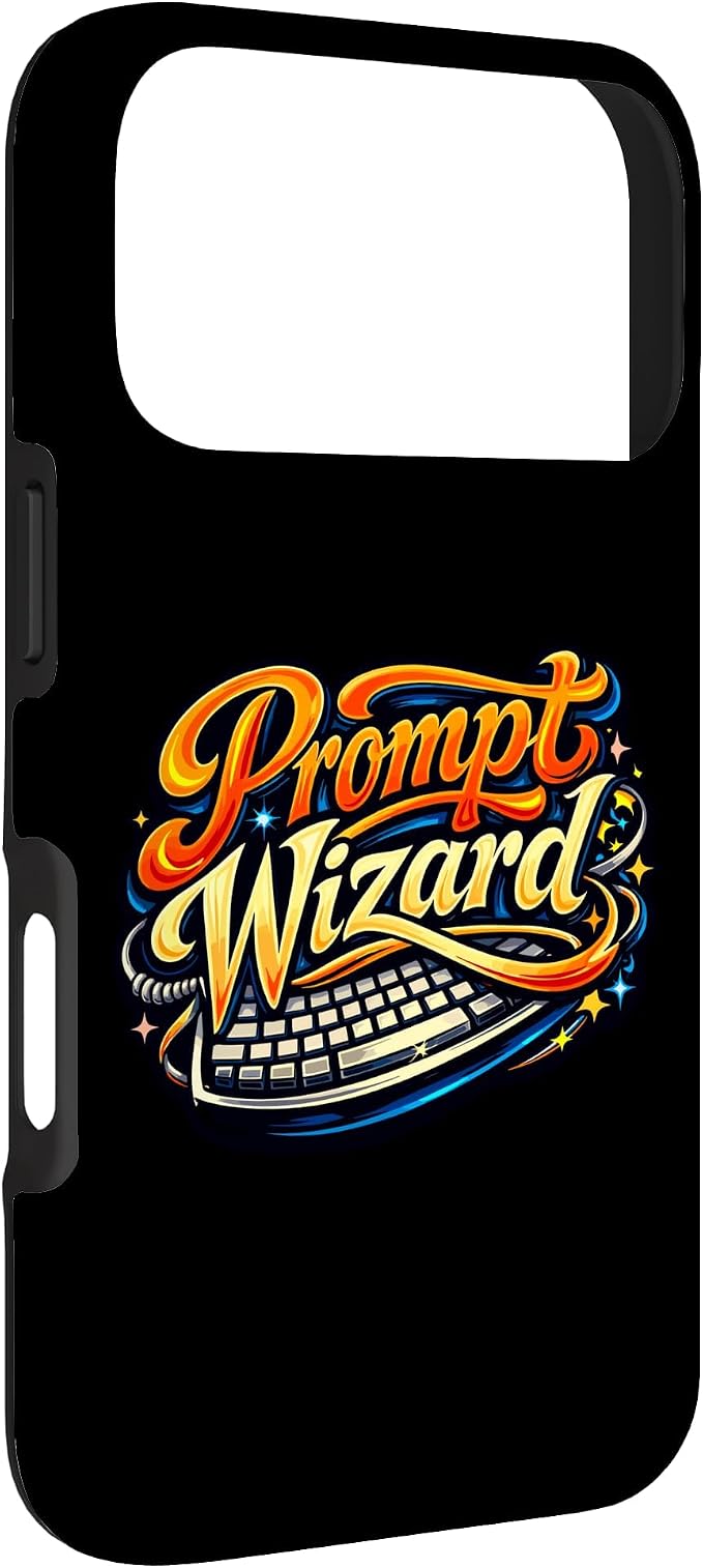 Prompt Wizard AI Retro Keyboard Case for iPhone 17 Pro - Image 3