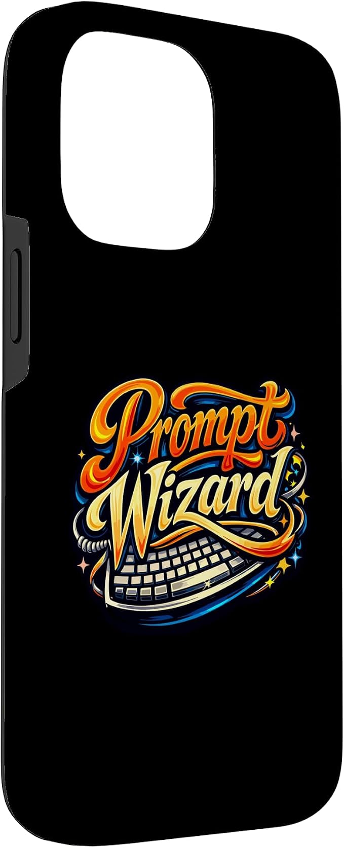Prompt Wizard AI Retro Keyboard Case for iPhone 14 Pro Max - Image 3