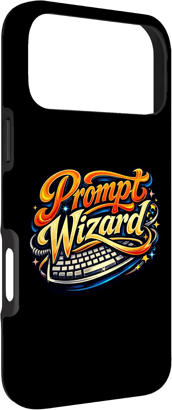 Prompt Wizard AI Retro Keyboard Case for iPhone 17 Pro Max - Image 3