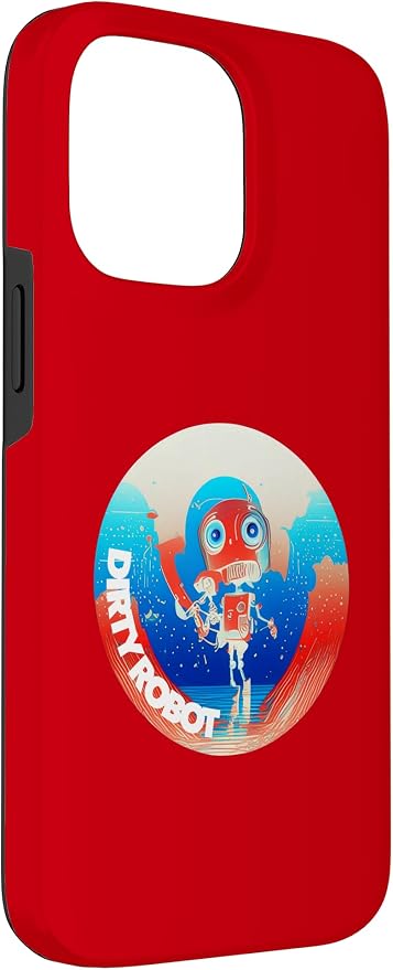 Dirty Robot my computer friend brand AI computing code cobot Case for iPhone 14 Pro Max - Image 3