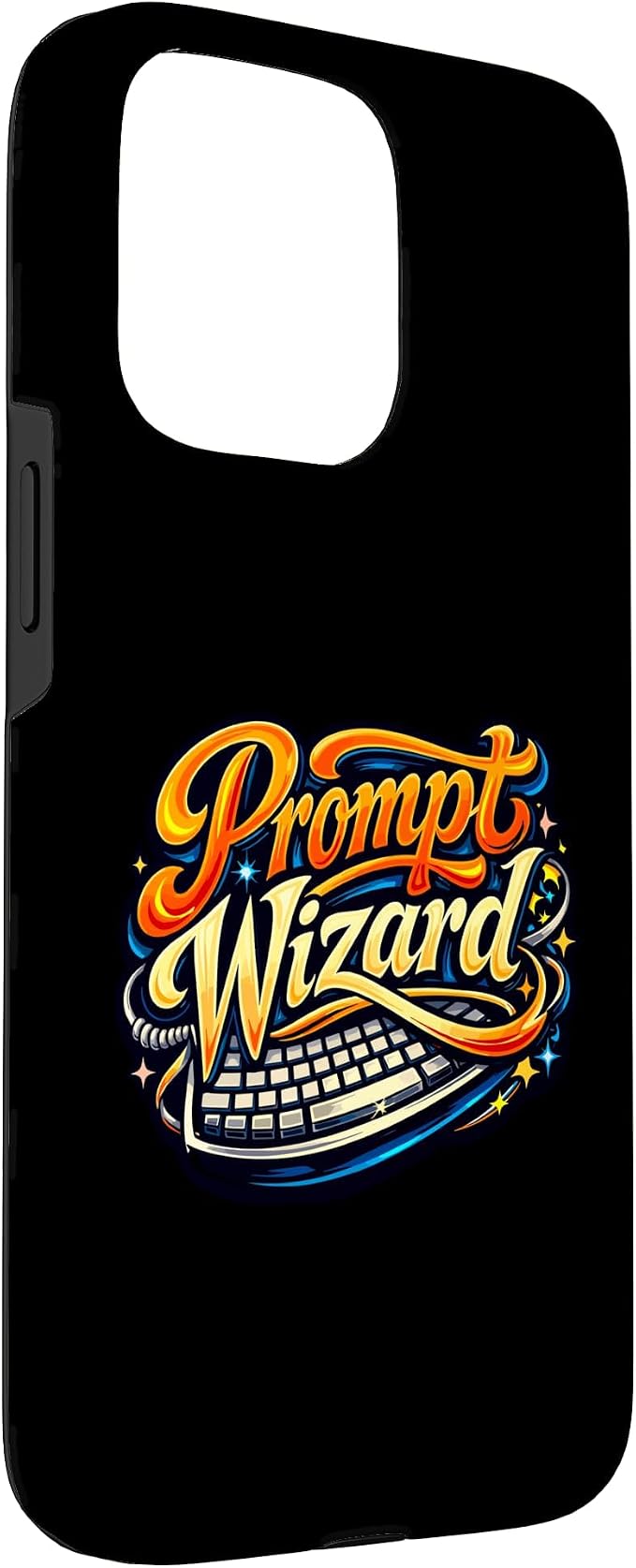 Prompt Wizard AI Retro Keyboard Case for iPhone 15 Pro Max - Image 3