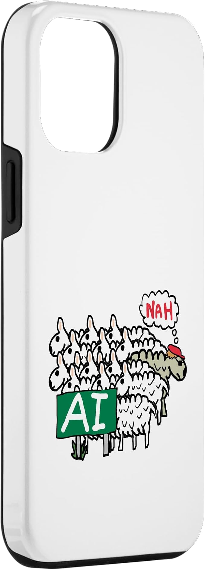 Anti AI Case for iPhone 12 Pro Max - Image 3