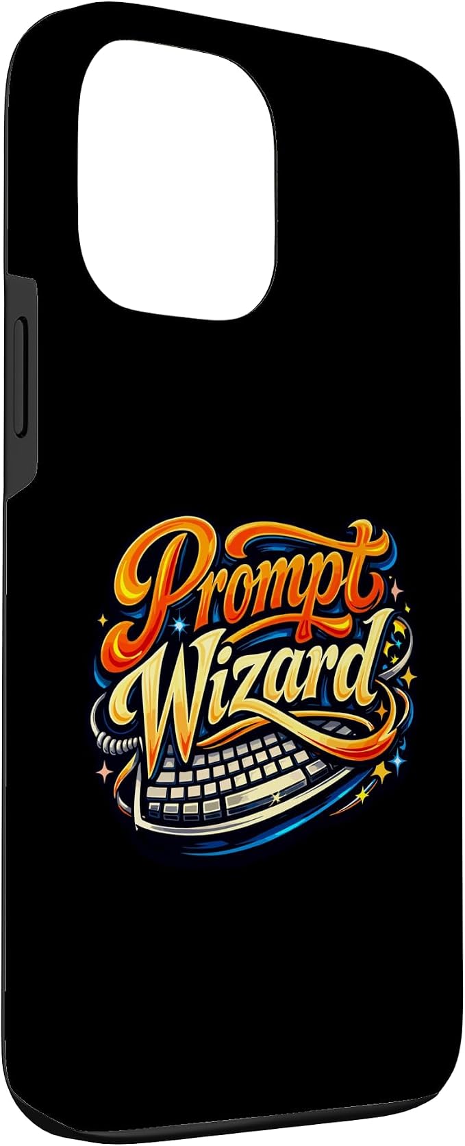 Prompt Wizard AI Retro Keyboard Case for iPhone 13 Pro Max - Image 3