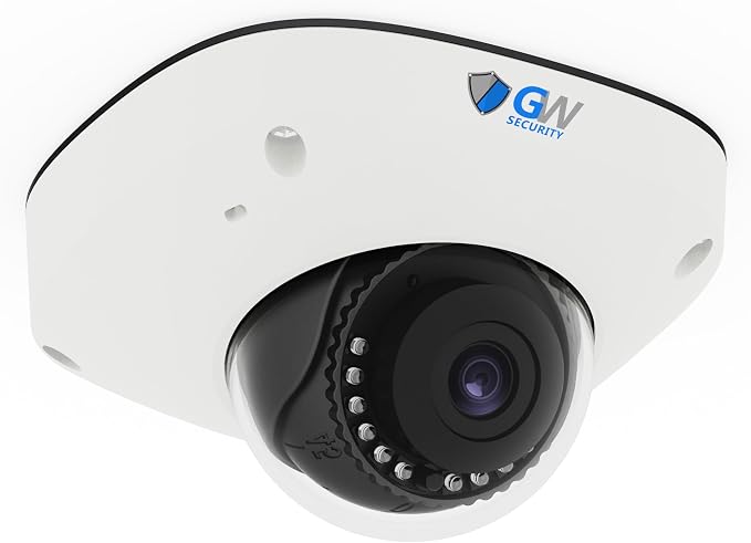 GW Security 6K 12MP TAA & NDAA Compliant Smart AI PoE IP Microhone Dome Security Camera (GW1263301M) - Image 2