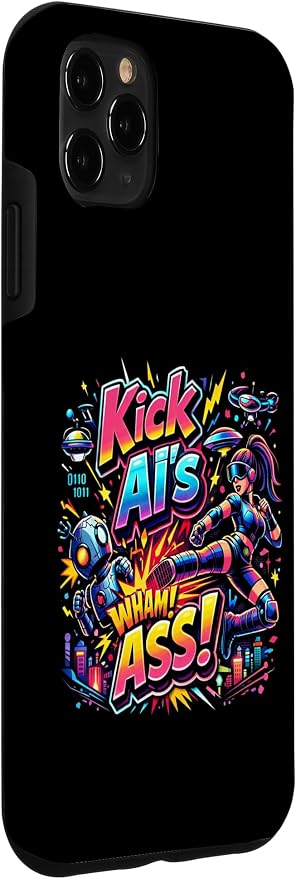 Tech Human vs AI Case for iPhone 11 Pro Max - Image 3