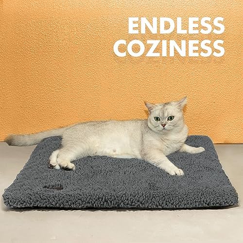 Mora Pets Self Warming Cat Bed Self Heating Cat Dog Mat Pet Pad Extra Warm - Image 7