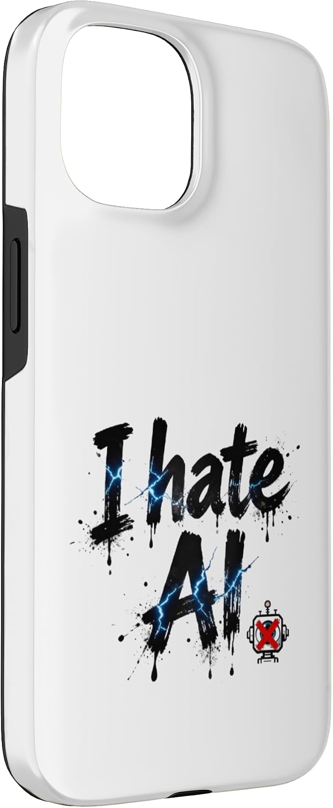 I Hate Ai Case for iPhone 15 - Image 3