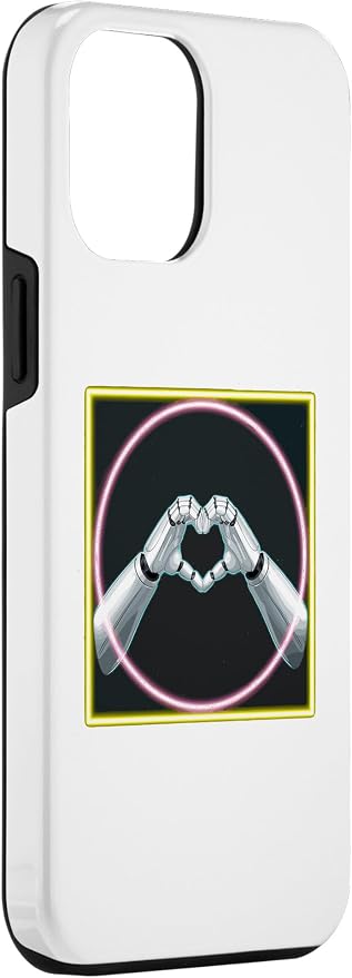 iPhone 14 Pro Max Hand Heart AI Robot | Hands Robot Shirt Case - Image 3