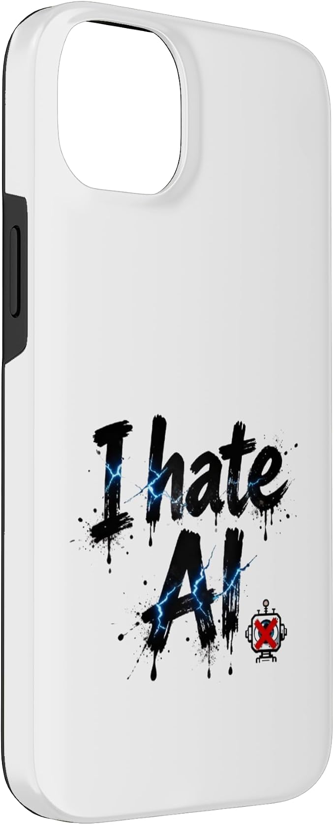 I Hate Ai Case for iPhone 14 Plus - Image 3