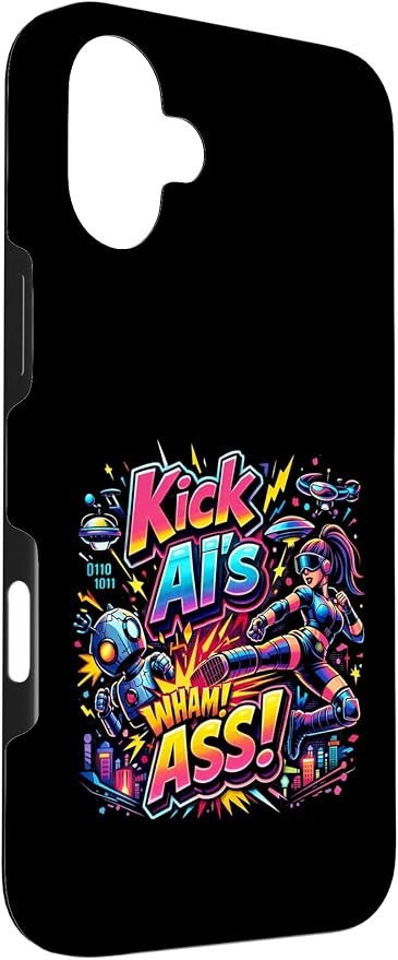 Tech Human vs AI Case for iPhone 16 Plus - Image 3