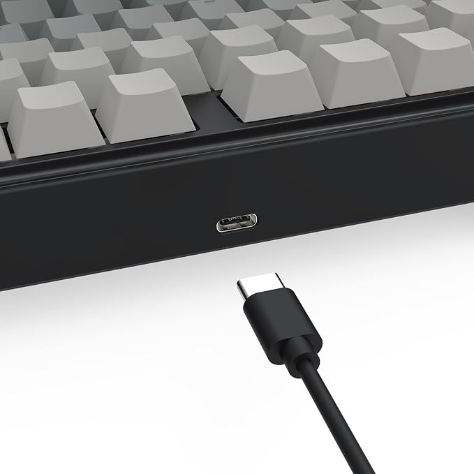 Redragon K707 HE Rapid Trigger Gaming Keyboard, 87 Keys TKL Wired Mechanical Keyboard w/Hyper-Fast Actuation Hall Effect Magnetic Switch, Actuation Point Adjustable, Side Printed PBT Gradient Keycaps - Image 9