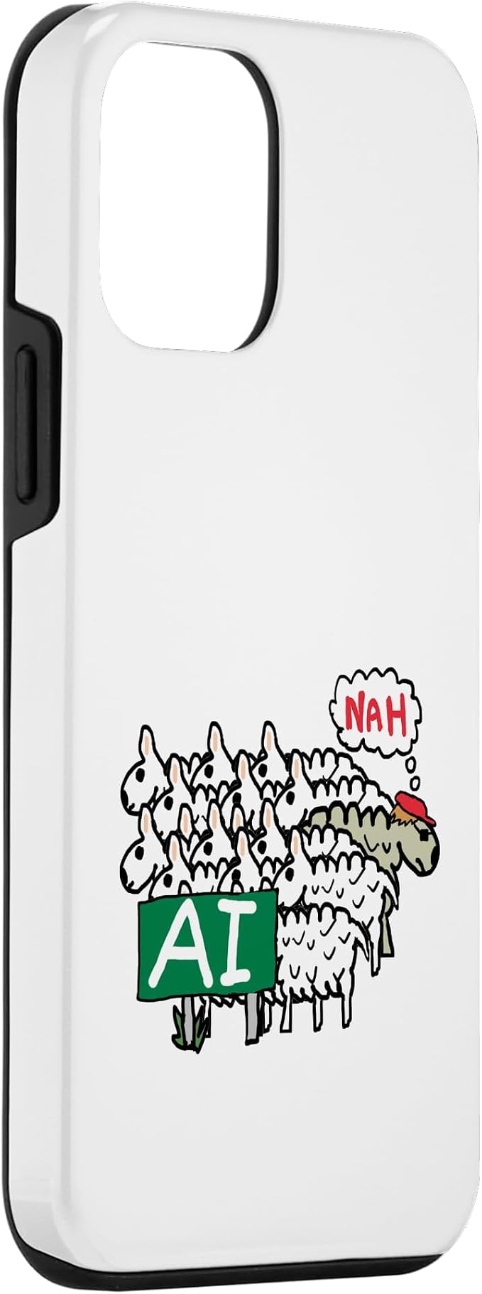 Anti AI Case for iPhone 12 mini - Image 3