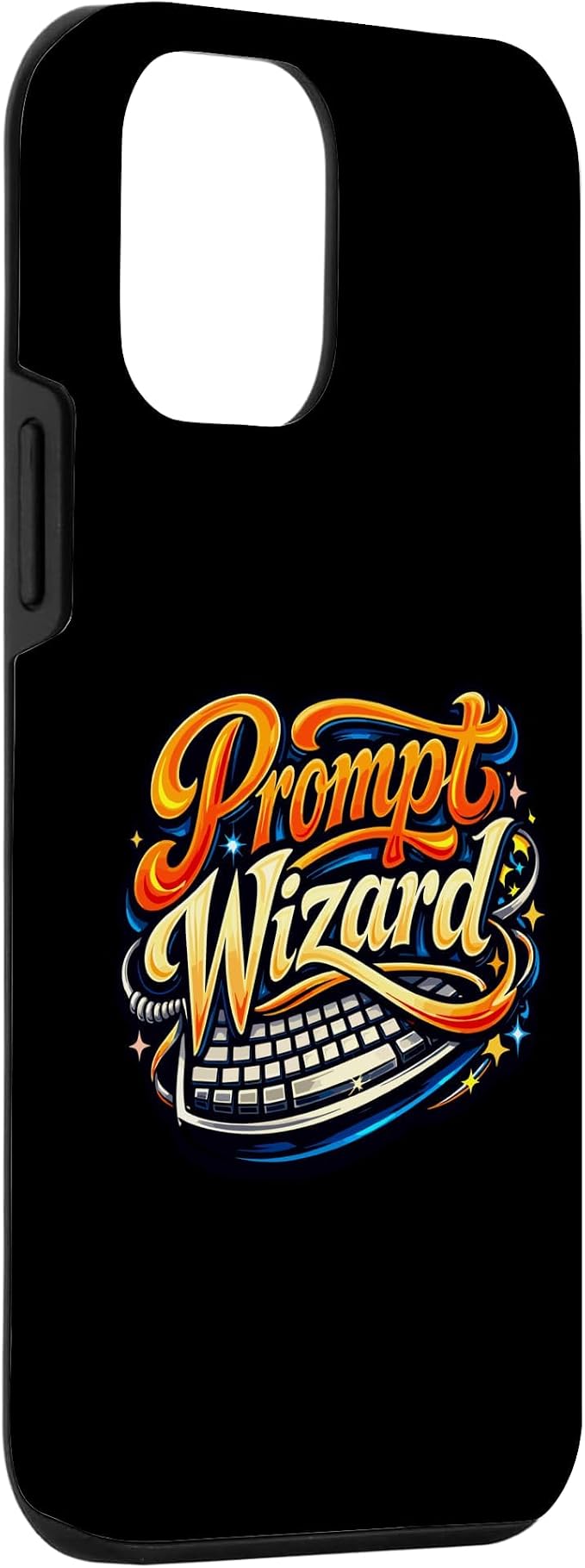 Prompt Wizard AI Retro Keyboard Case for iPhone 12 mini - Image 3