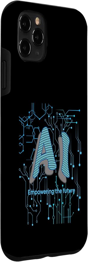 AI Circuit Board Tech Design for programmers & Engineers Case for iPhone 11 Pro Max - Image 3