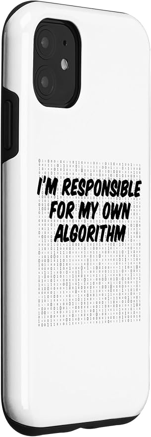 iPhone 11 Binary Code Computer Algorithm AI Artificial Intelligence Case - Image 3