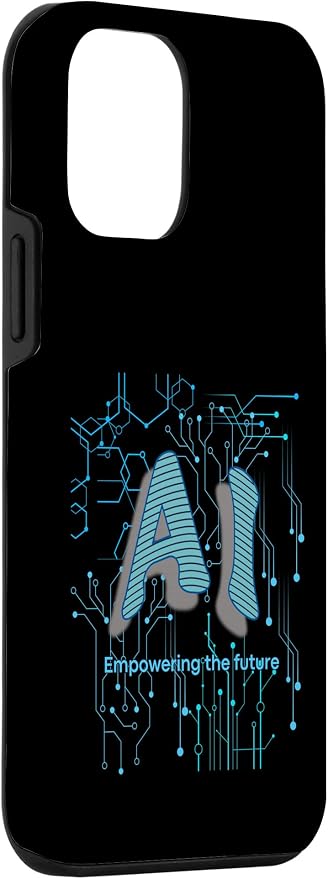 AI Circuit Board Tech Design for programmers & Engineers Case for iPhone 12 mini - Image 3