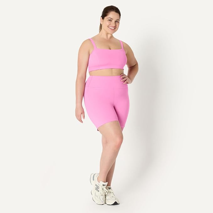 Amazon Essentials Women's Active FormFlex Buttery Soft High Waist Biker Shorts - Image 7