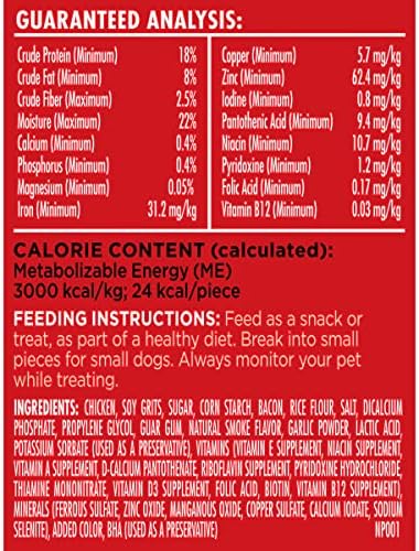 Milk-Bone Soft & Chewy Dog Treats Bundle: Chicken Recipe 25 Ounce + Real Bacon 25 Ounce - Image 7