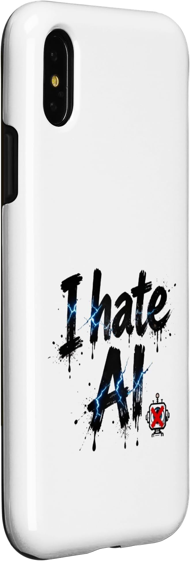 I Hate Ai Case for iPhone X/XS - Image 3