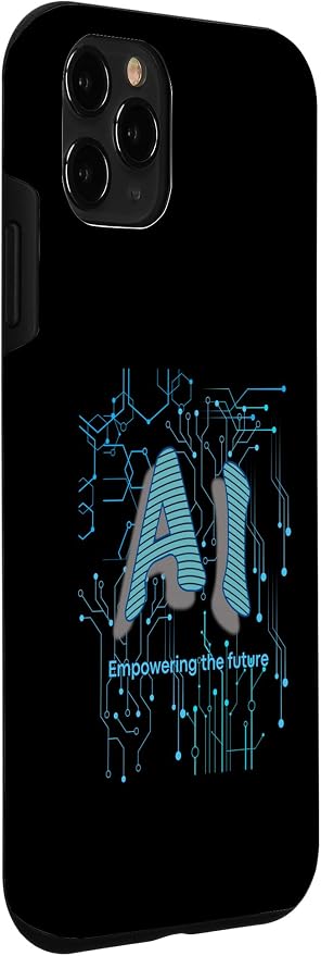 AI Circuit Board Tech Design for programmers & Engineers Case for iPhone 11 Pro - Image 3