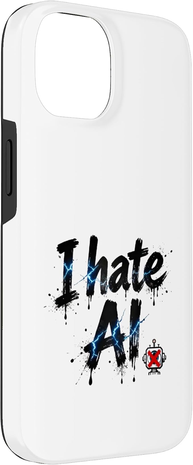 I Hate Ai Case for iPhone 14 - Image 3