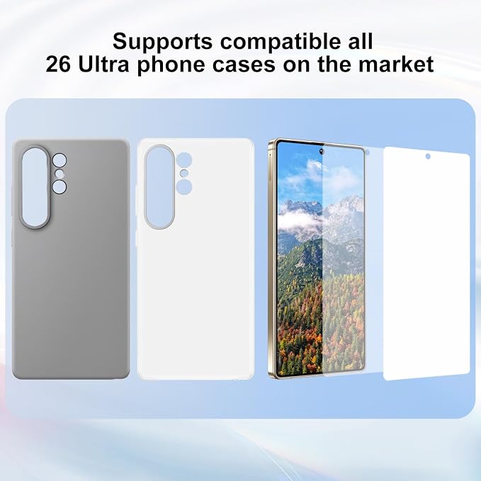 S26 Ultra 5G Unlocked Smartphone,16GB+512GB Cell Phone for Android 15, 6.99" Unlocked Cell Phone, 7000mAh, 68MP+108MP Dual Camera/Dual SIM/Fingerprint Lock/Face,Purple - Image 7
