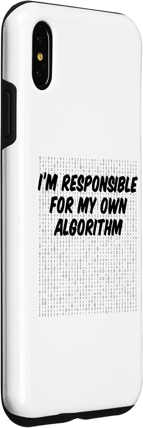 iPhone XS Max Binary Code Computer Algorithm AI Artificial Intelligence Case - Image 3