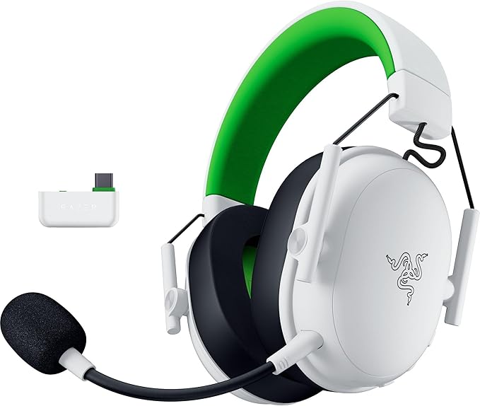Razer BlackShark V3 X HyperSpeed Wireless Xbox Gaming Headset, White | 50mm Drivers, Cardioid Mic, 2.4 GHz, Bluetooth, Works with PC, Mac, PS5, Nintendo Switch, Smartphone, 70 Hr Battery - Image 11