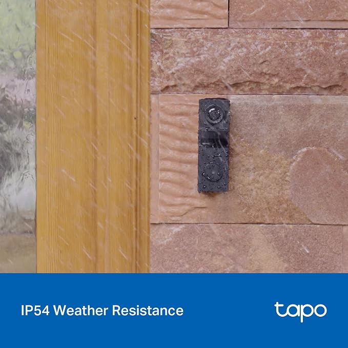 Tapo 2K Wireless Smart Video Doorbell - 160° Ultra-Wide View, Person Detection, 2-Way Talk, Ring Call, Night Vision, Subscription-Free Local Storage or Optional Cloud, D205 - Image 10