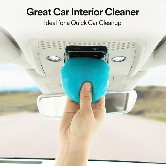 PULIDIKI Car Cleaning Gel Car Clean Putty, Universal Car Interior Cleaner Slime, Perfect Cleaning Kit Supplies, Auto Detailing Tools Car Accessories, Dust Remover Gifts for Men Women - Image 7