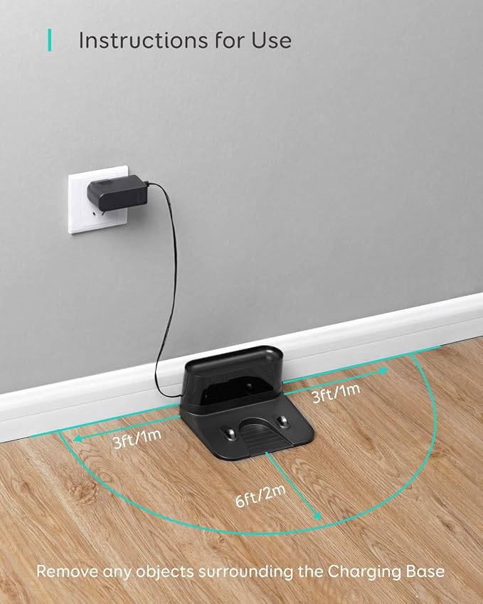 eufy 11S MAX Robot Vacuum Cleaner, Super Thin, Quiet | Self-Charging, Easy to use, Cleans Hard Floors to Medium-Pile Carpets, Black - Image 7