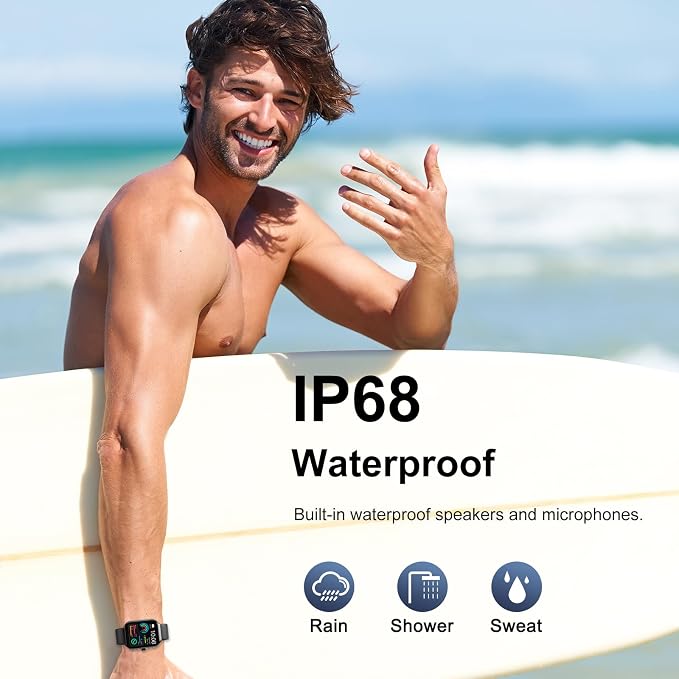 Smart Watch for Men Women (Answer/Make Call), Fitness Watch with Heart Rate/Sleep Monitor/Pedometer/Calories,2026 New Smartwatch IP68 Waterproof,113+ Sports Modes, Activity Tracker for Android iOS - Image 8