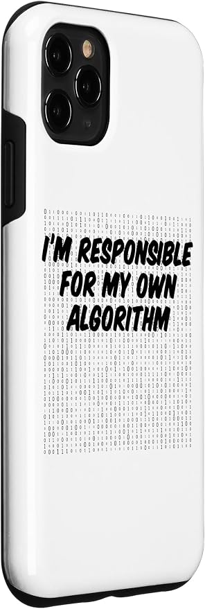 iPhone 11 Pro Max Binary Code Computer Algorithm AI Artificial Intelligence Case - Image 3