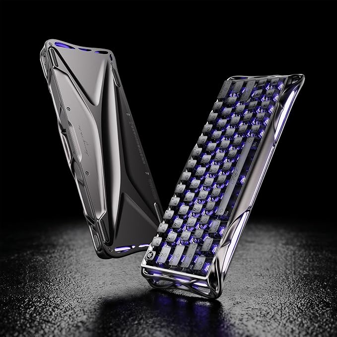 GravaStar Mercury V60 Pro 60% HE Magnetic Gaming Keyboard, True 8kHz Polling Rate, 0.125ms Latency, Dynamic Rapid Trigger, 0.005mm Adjustable Actuation, Full Aluminum Frame - Image 8