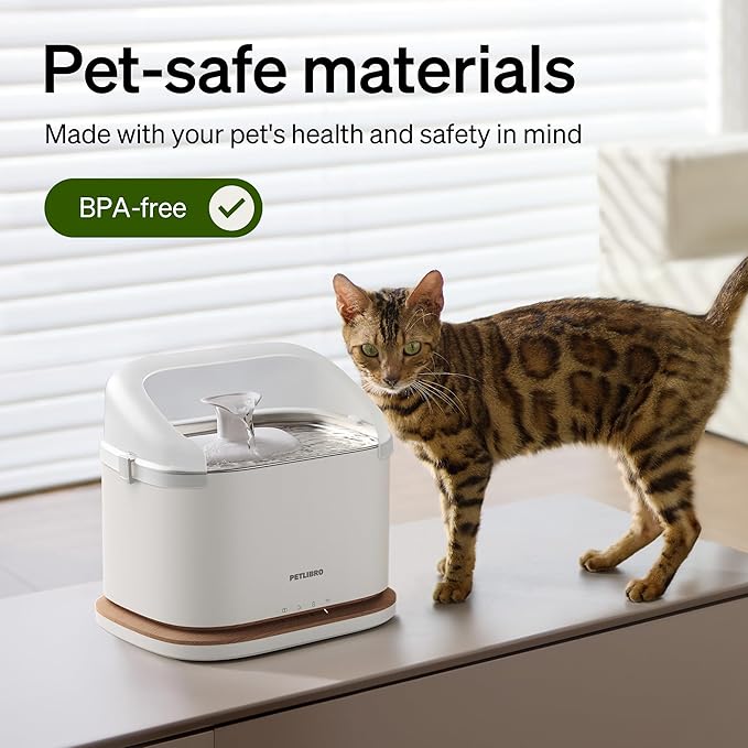 PETLIBRO Splash Shield for 3L Dockstream 2 Cat Water Fountain, Spill Guard Cover Compatible with PLWF106, PLWF116, PLWF305, Easy-Clean Pet Fountain Accessory - Image 5