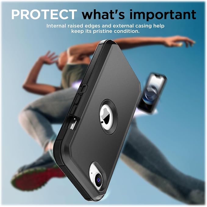 AICase for iPhone 17e/iPhone 16e Case with Belt Clip Holster,Heavy Duty Drop Protection Full Body Rugged Shockproof/Drop Proof/Dust Proof Military Protective Tough Durable Cover for iPhone 17E/16E - Image 7