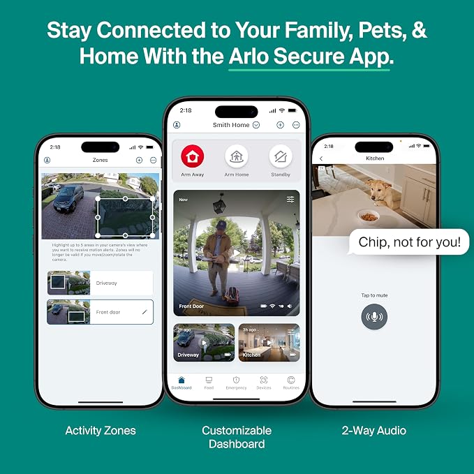 Arlo Essential XL Security Camera 2K (3rd Gen, 2025 Release) - Wireless Outdoor Camera, 4X Longer Battery, Person Recognition, Package Detection, Animated Preview, 1-Mo. Trial of Secure Plan, 1 Cam - Image 7