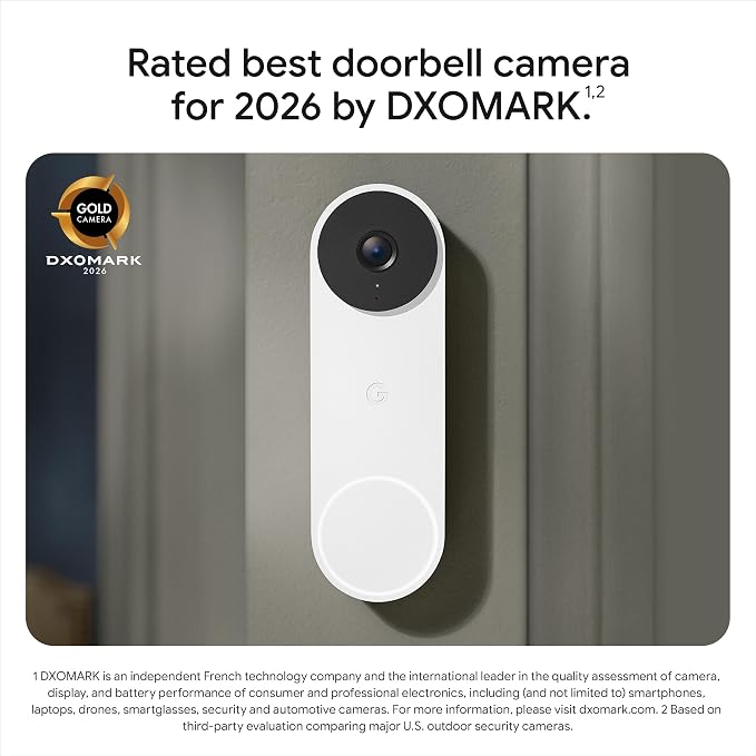Google Nest Doorbell (Wired, 3rd Gen) - 2K Video, Live View - 2025 - Linen | Video doorbell, 2K HDR, intelligent alerts, color night vision, 2-way audio, works with Google Home & Gemini - Image 15