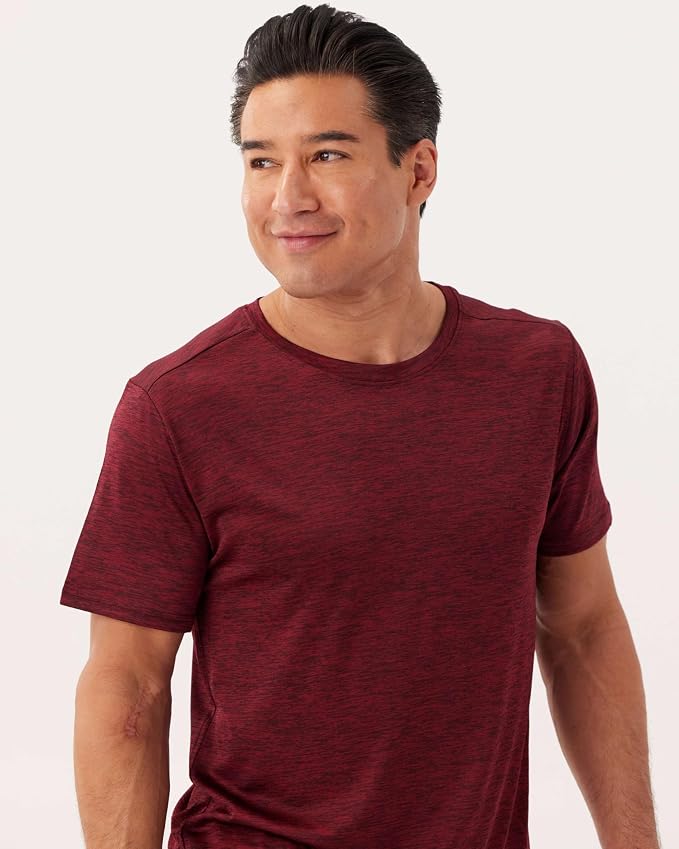 5 Pack Men's Dry Fit Short Sleeve T-Shirt Gym Workout Athletic Running Tee | Cooling, Moisture-Wicking, Crew Neck, Quick-Dry, Breathable, Active, Exercise, Fitness, Basketball, Cycling, Hiking, Tennis - Image 9