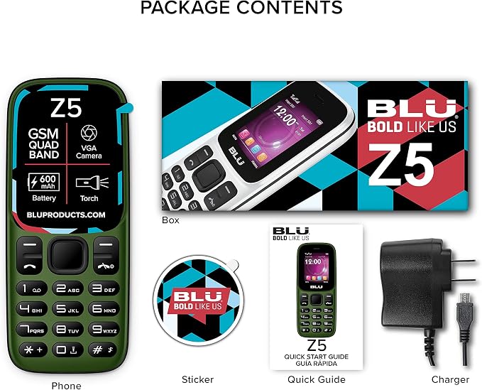 BLU Z5 -GSM Unlocked Dual Sim -Green - Image 7