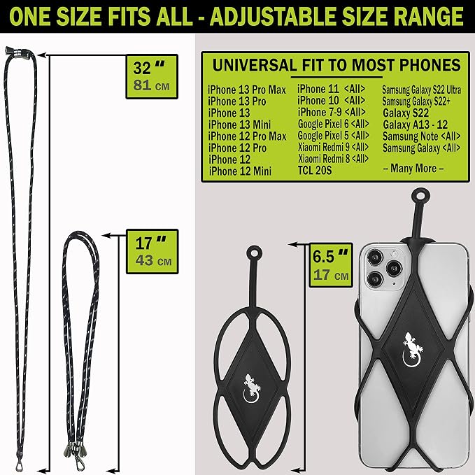 Gecko Travel Tech Cell Phone Lanyard Phone lanyards for Around The Neck Neck Lanyard Phone Crossbody - Image 5