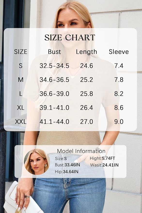Arach&Cloz Women's Wool Blend Spring Summer Lightweight Business Casual Sweater Tops 2026 - Image 6
