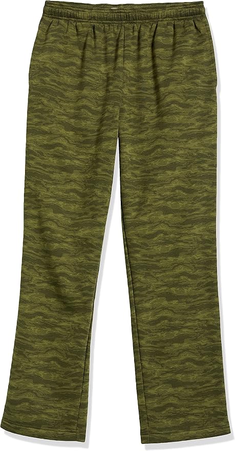 Amazon Essentials Men's Relaxed Straight Leg Fleece Open Bottom Sweatpant (Available in Big & Tall) - Image 6